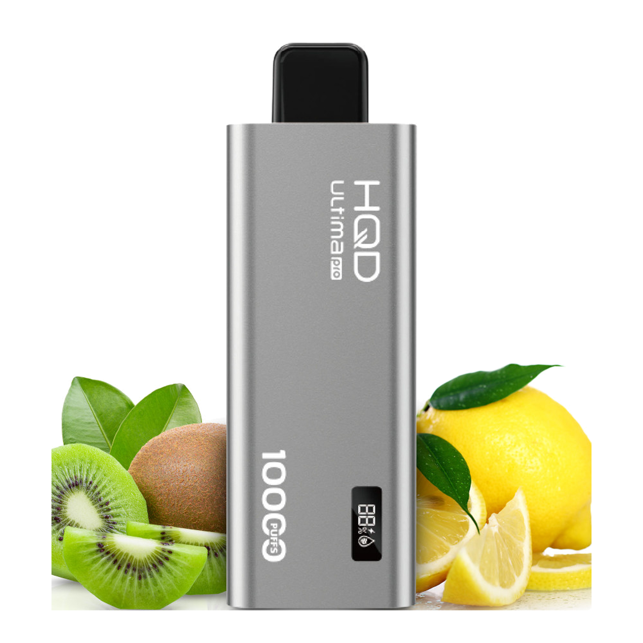 HQD ULTIMA PRO 10000 KIWI LEMON 5% RECHARGEABLE