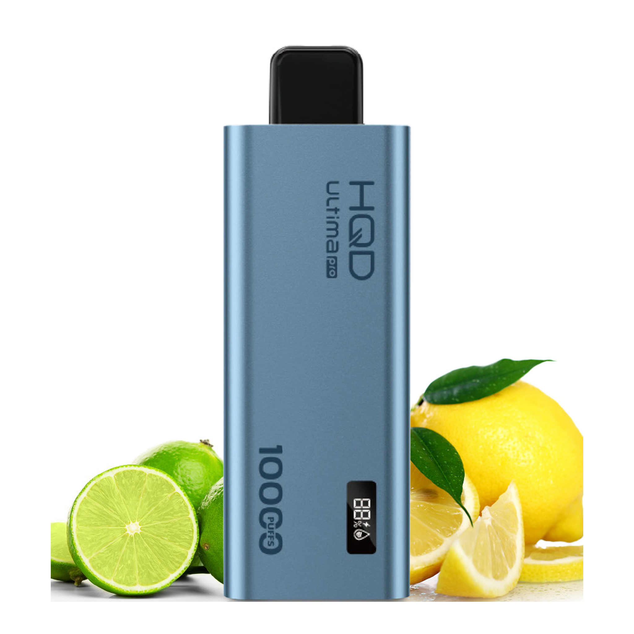 HQD ULTIMA PRO 10000 LEMON LIME 5% RECHARGEABLE