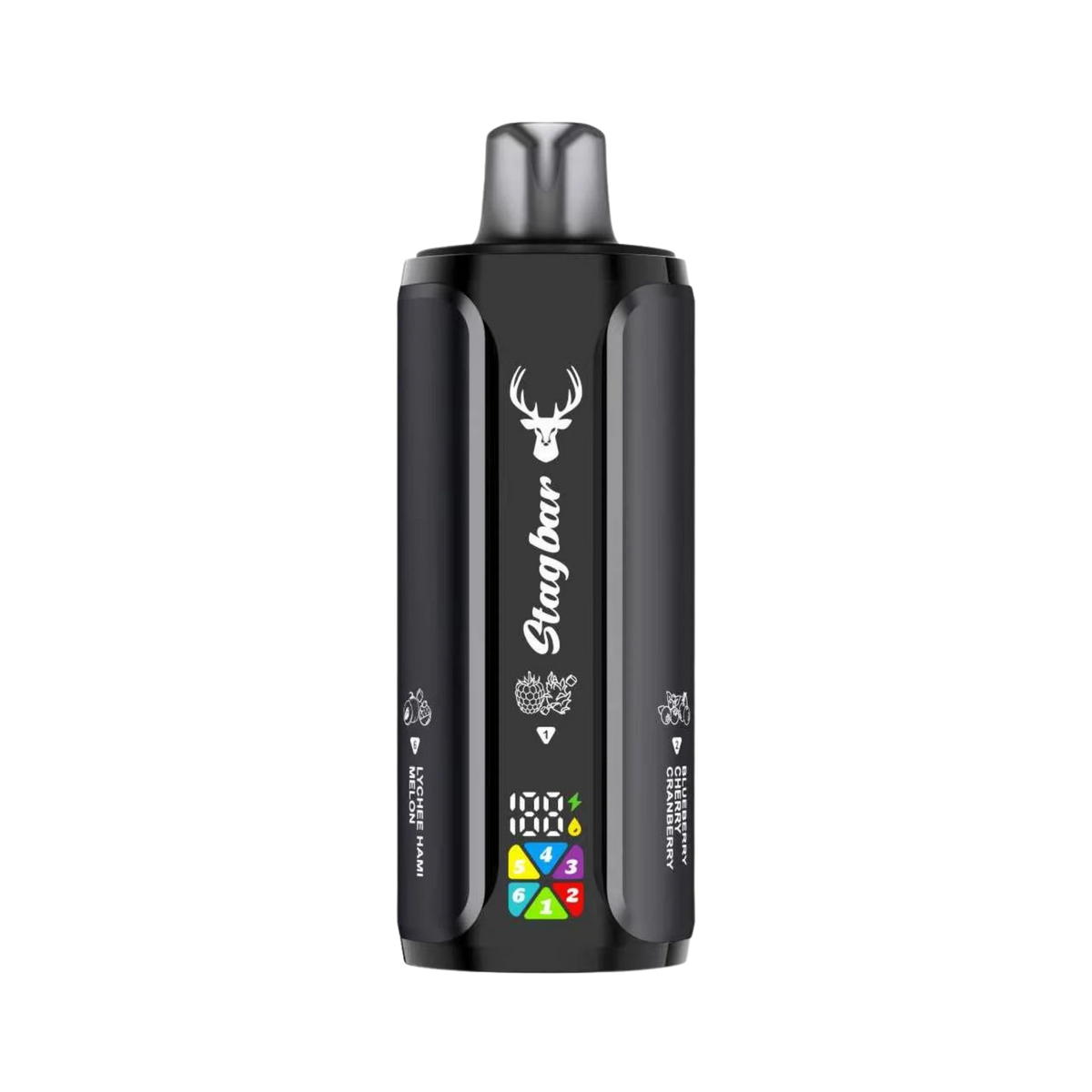 STAGBAR 6IN1 BLACK EDITION 5% RECHARGEABLE