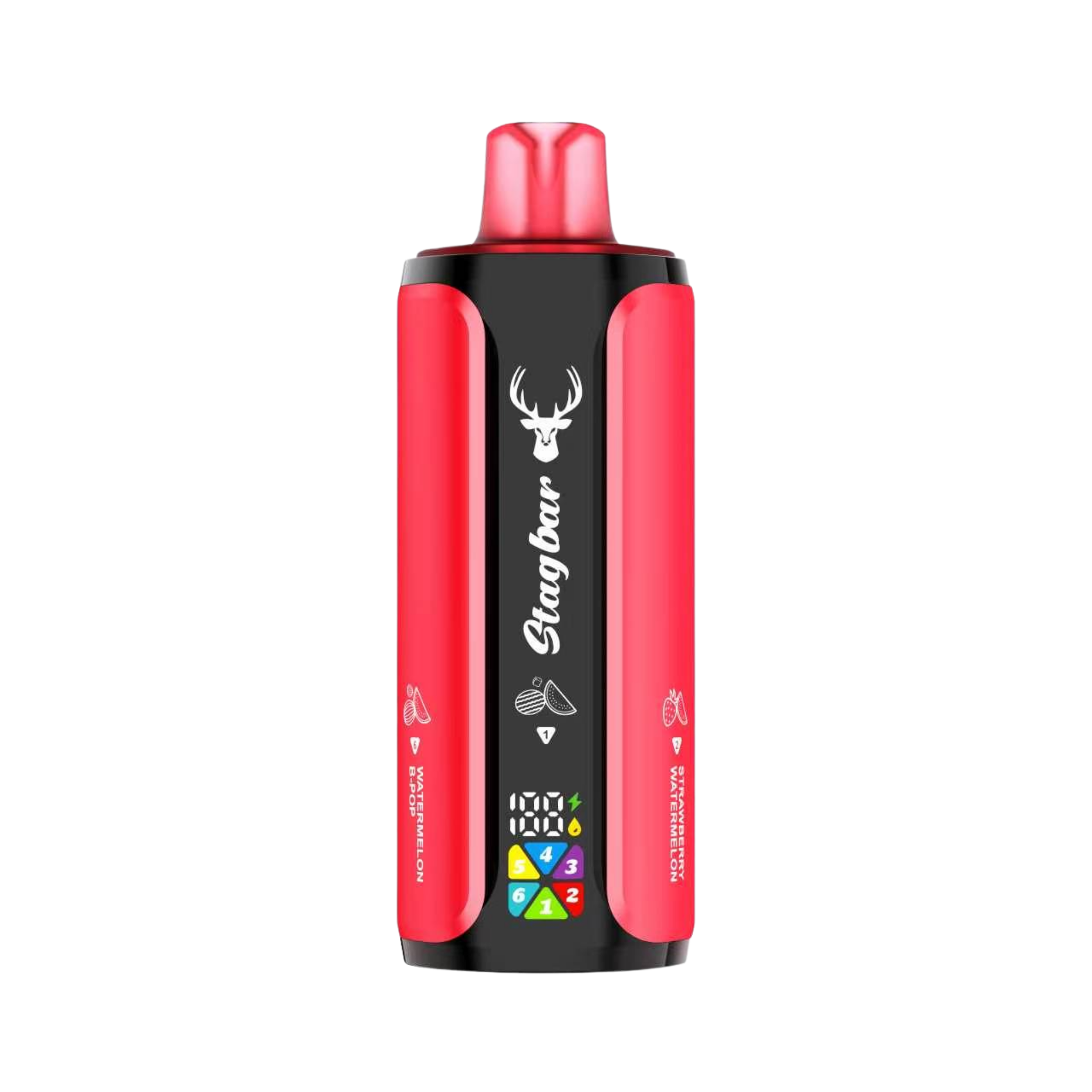 STAGBAR 6IN1 WATERMELON EDITION 5% RECHARGEABLE