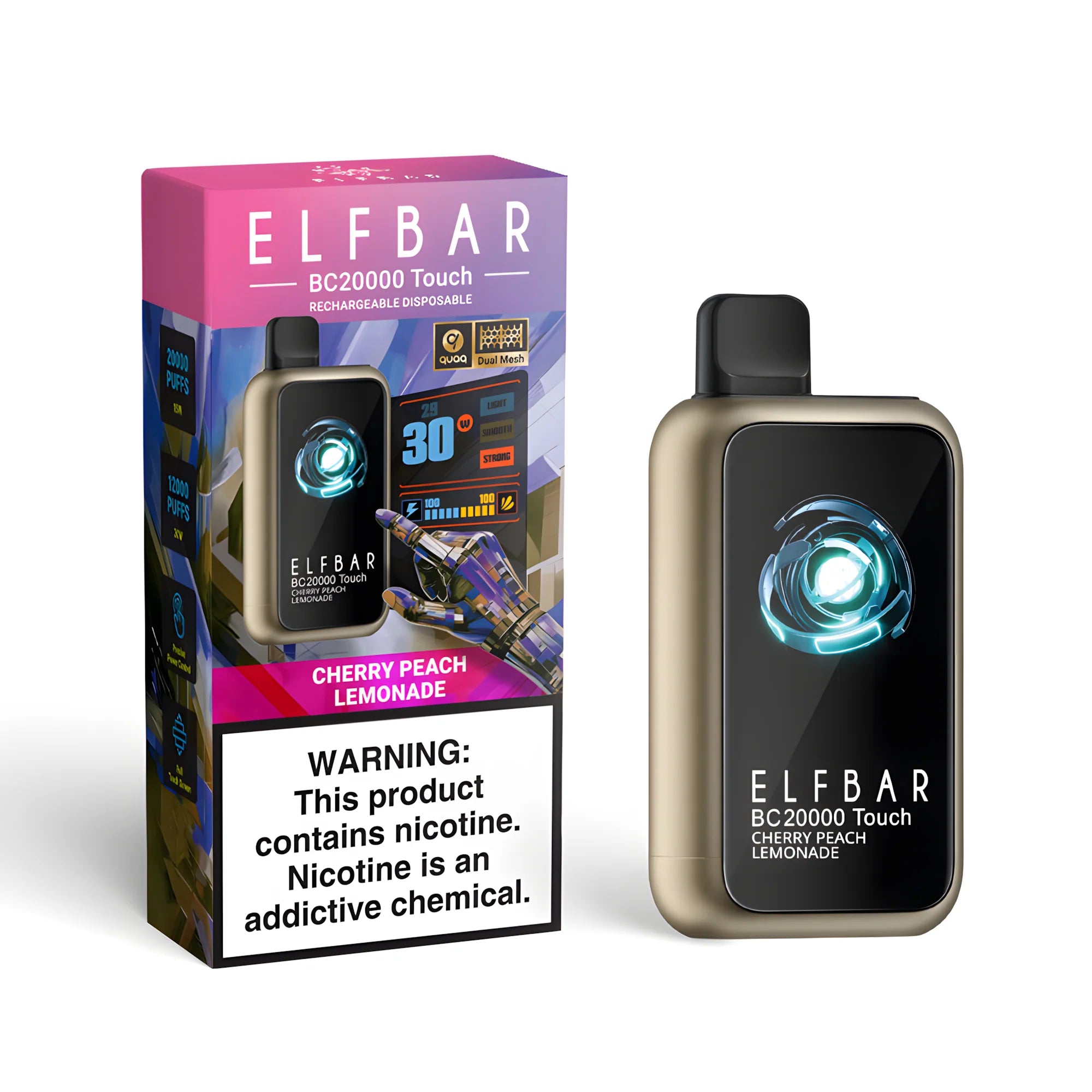 ELF BAR BC20000 Touch Cherry Peach Lemonade 5% – termékkép