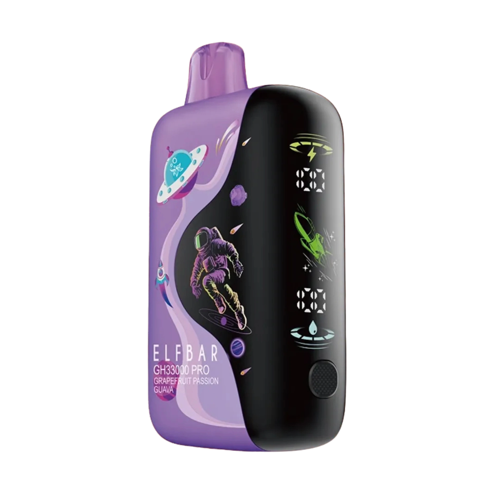 ELF BAR GH33000 PRO GRAPEFRUIT PASSION GUAVA 5% RECHARGEABLE